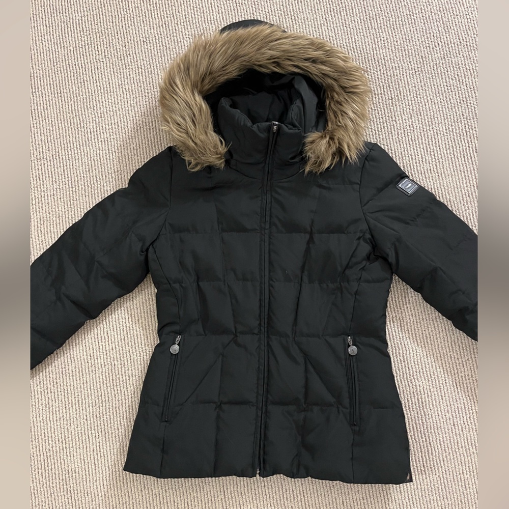 Calvin Klein small puffer jacket black